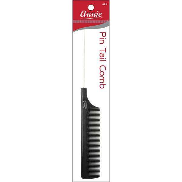 Annie Pin Tail Comb, 1 Count, Black