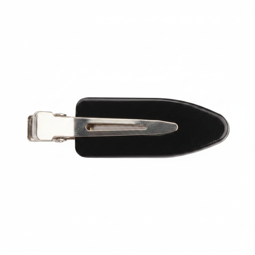 Annie Premium Creaseless Hair Clips Small, 4 Count, Black