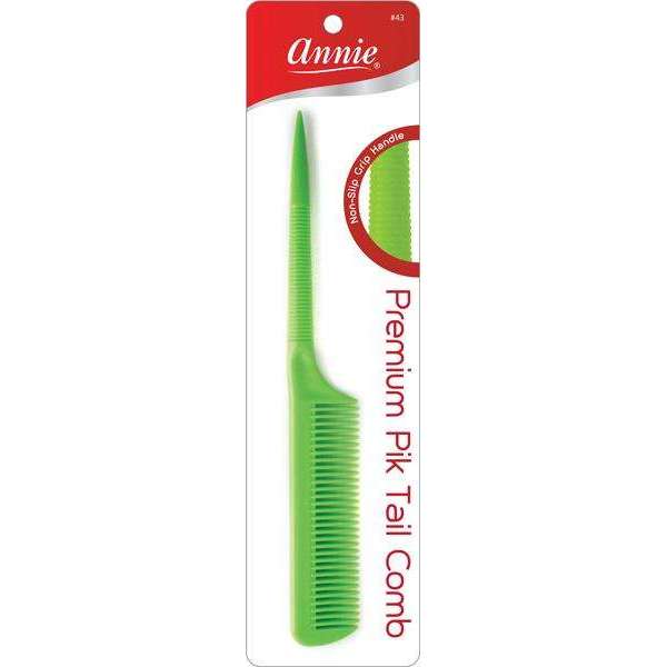 Annie Premium Pik Tail Comb 9 Inch, 1 Count, Assorted Color