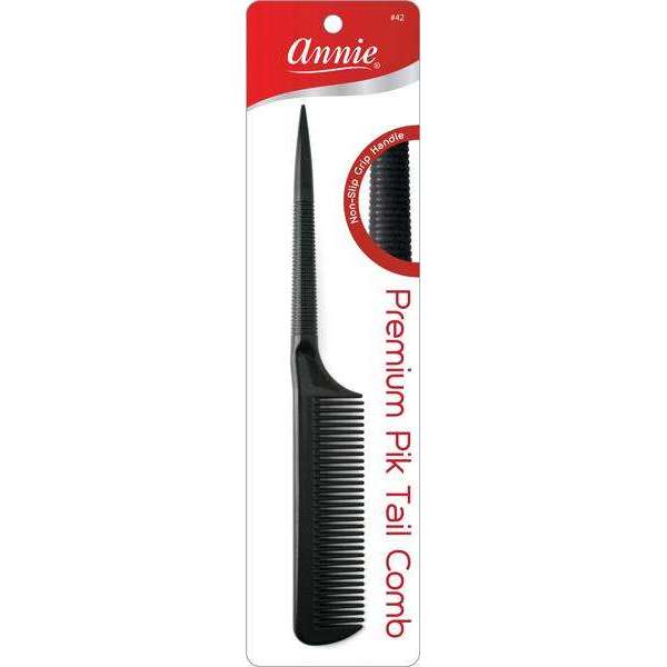 Annie Premium Pik Tail Comb 9 Inch, 1 Count, Black