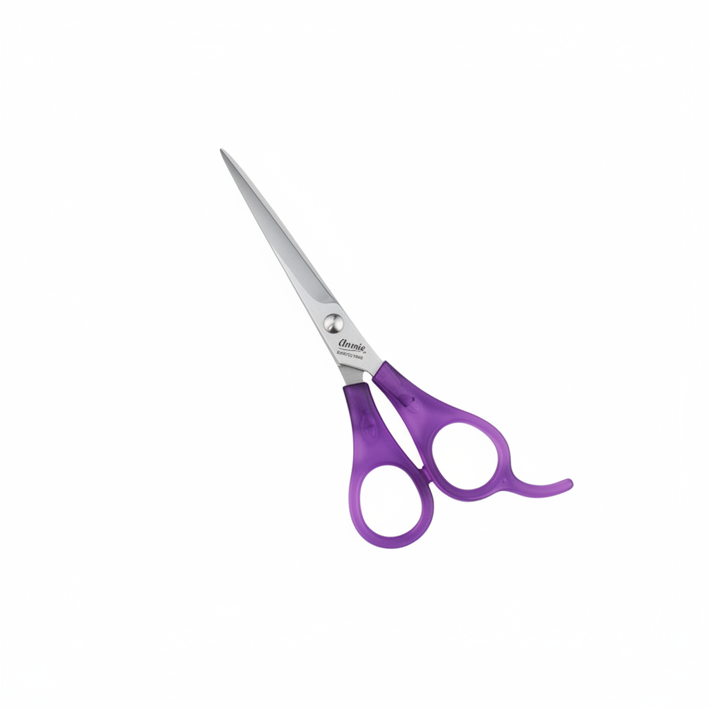 Annie Stainless Steel Hair Shears 5.5 Inch, 1 Count, Assorted Colors