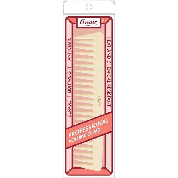 Annie Professional Volume Comb, 1 Count, Bone