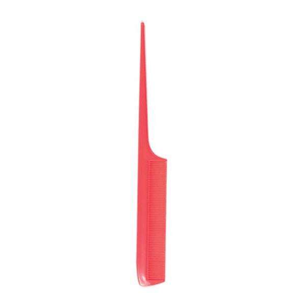 Annie Rat Tail Comb, 12 Count Bulk Set, Red