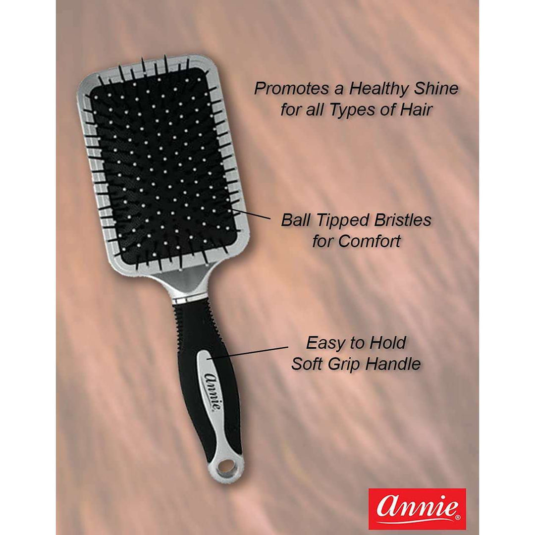 Annie Salon Paddle Cushion Brush, Jumbo