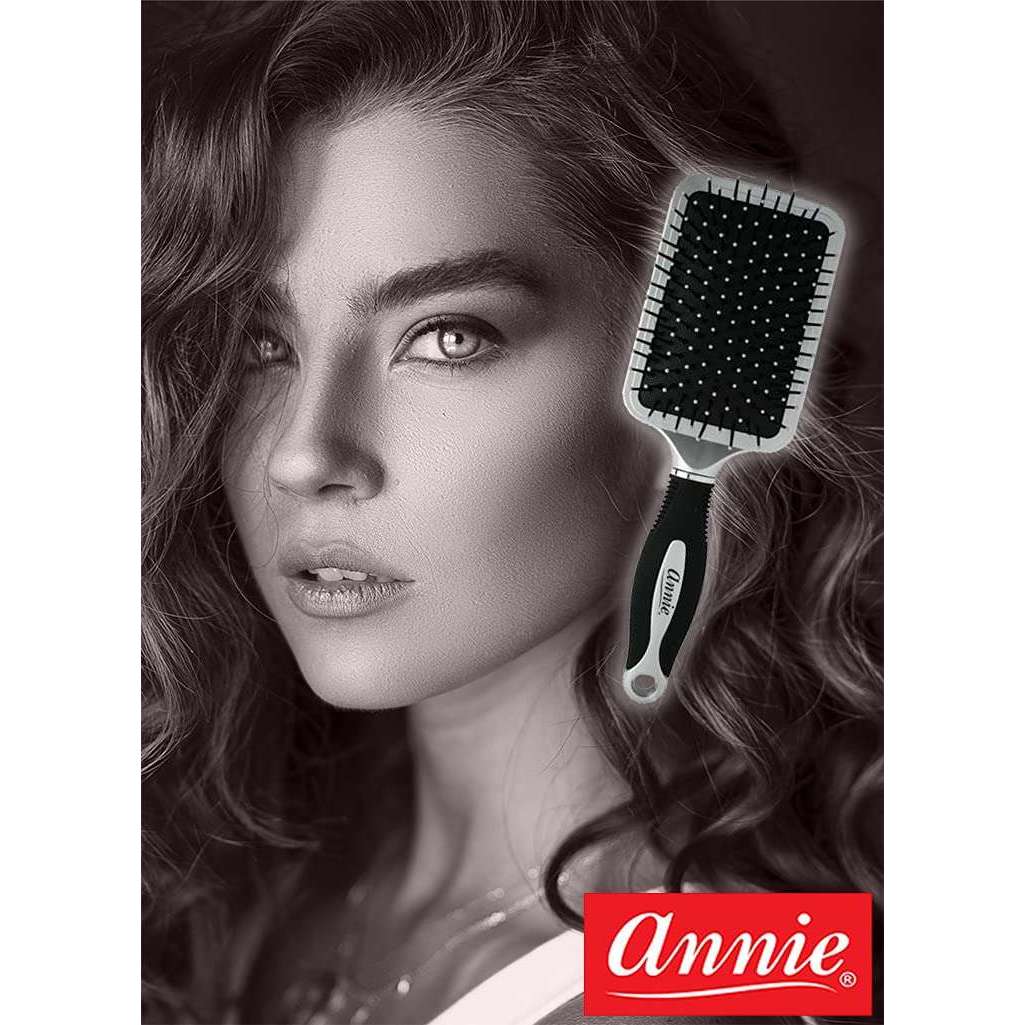 Annie Salon Paddle Cushion Brush, Jumbo