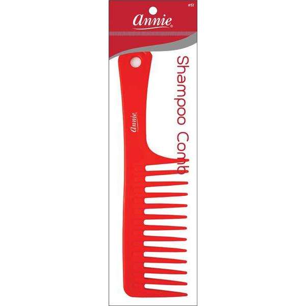 Annie Shampoo Comb, 1 Count, Assorted Color