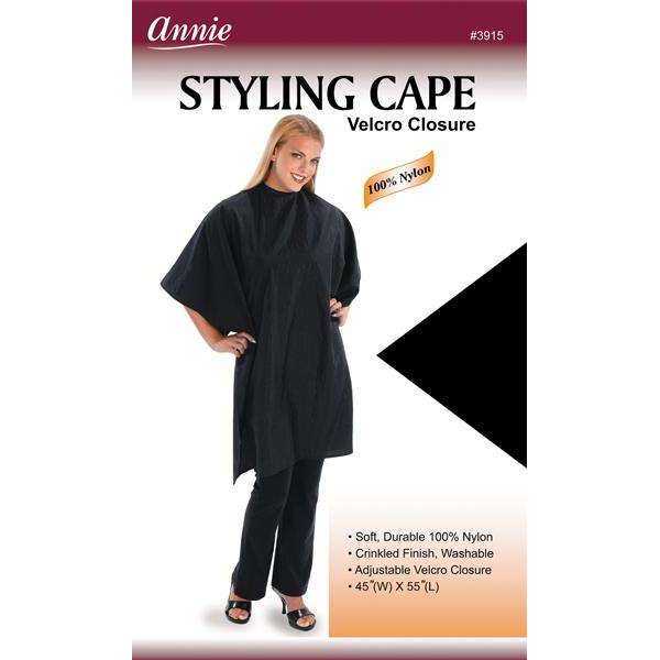 Annie Styling Cape, 1 Count, Black