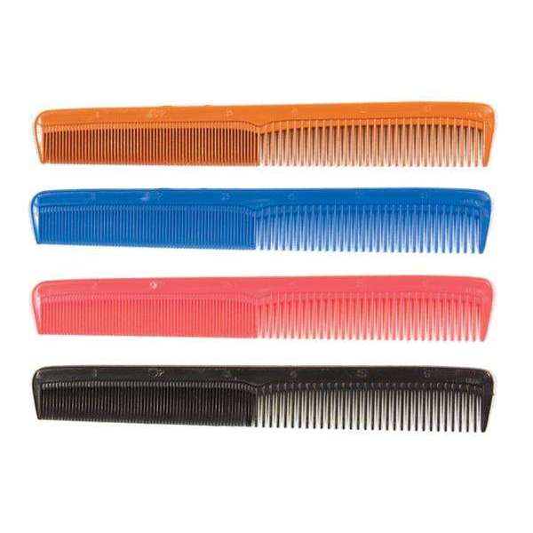 Annie Styling Comb, 12 Count Bulk Set, Assorted Color