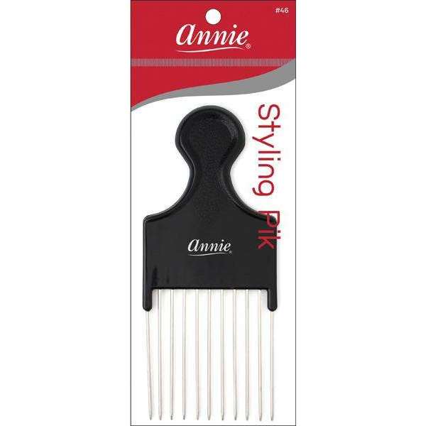 Annie Afro Styling Pik Regular, 1 Count, Black
