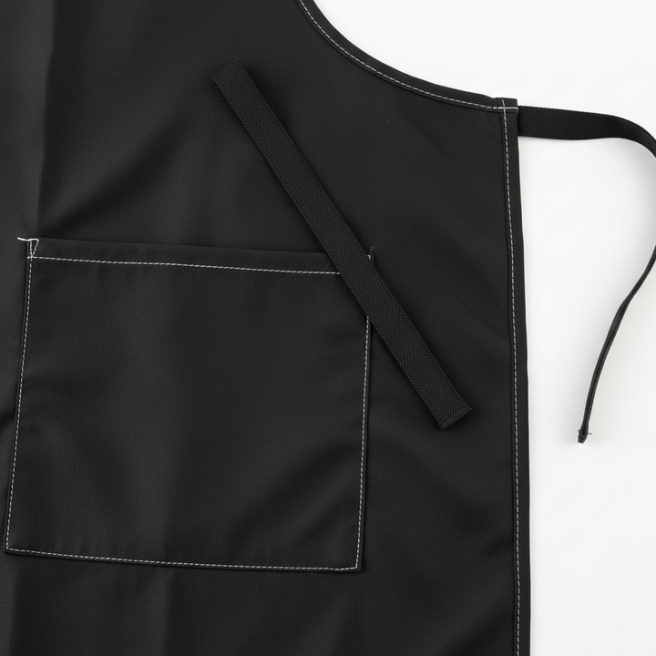 Annie Stylist Apron Waist-Tie String, 1 Count, Black