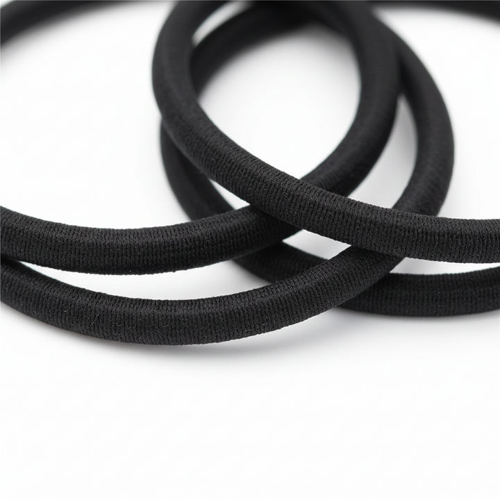 Annie Tangle Free Ponytailers 3 1/2 Inch, 30 Count, Black