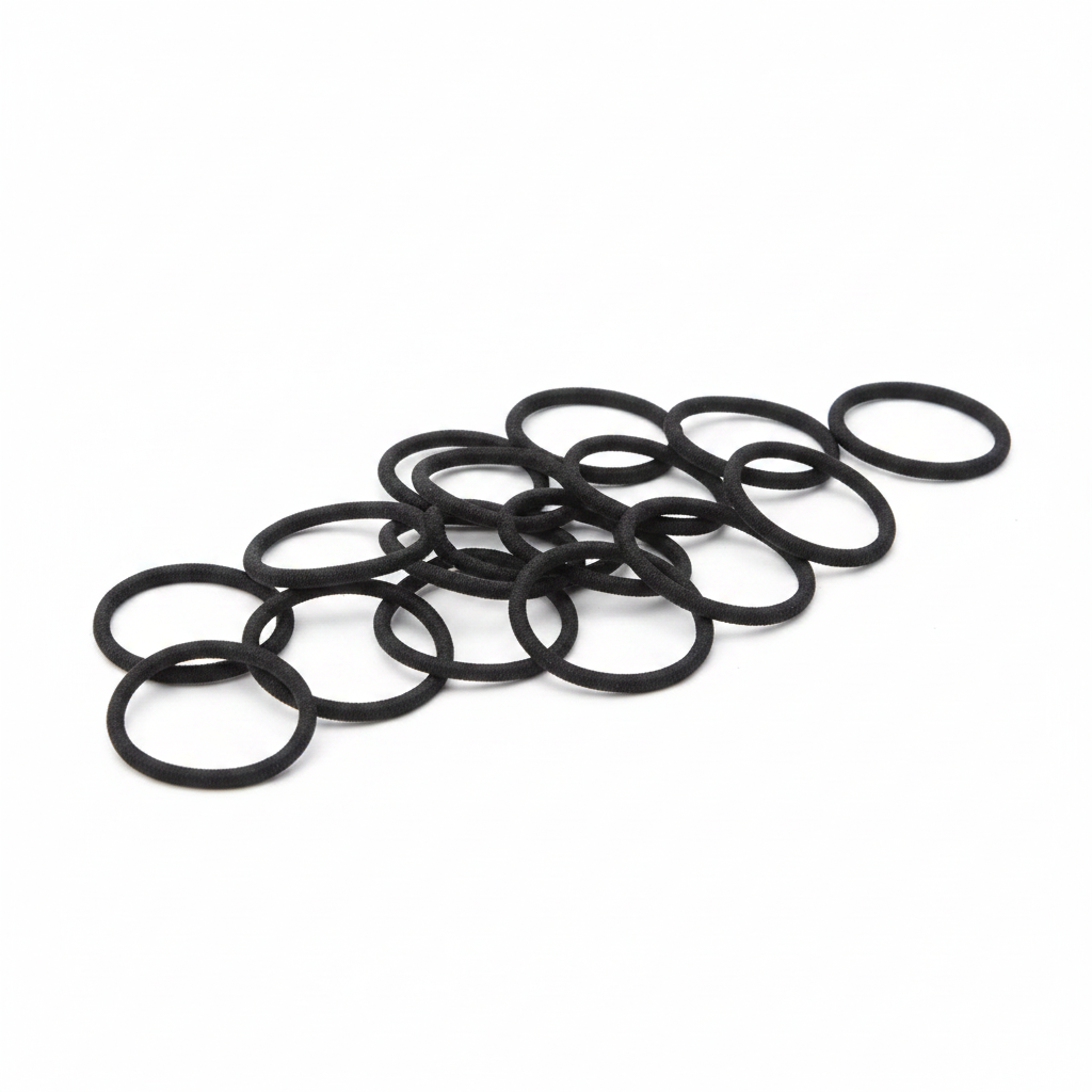 Annie Tangle Free Ponytailers 3 1/2 Inch, 30 Count, Black