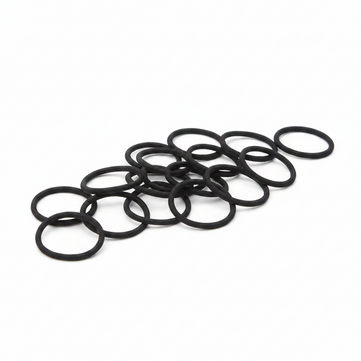 Annie Tangle Free Ponytailers 3 1/2 Inch, 30 Count, Black