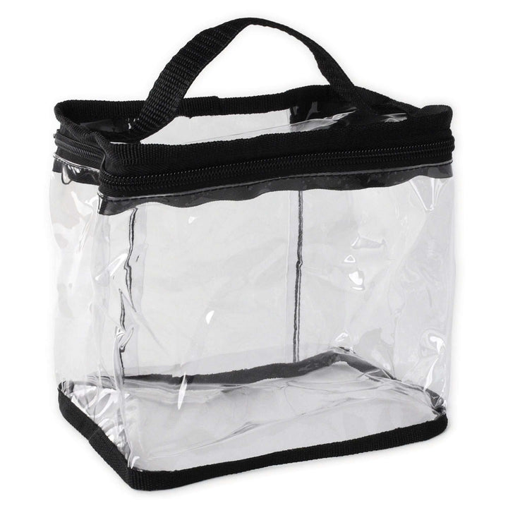 Annie Clear Train Stylist Bag with Handle