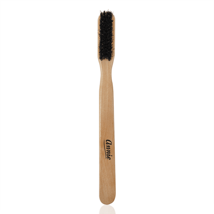 Annie Ultimate Edge Brush 100% Boar Bristle, 1 Count, Light Brown