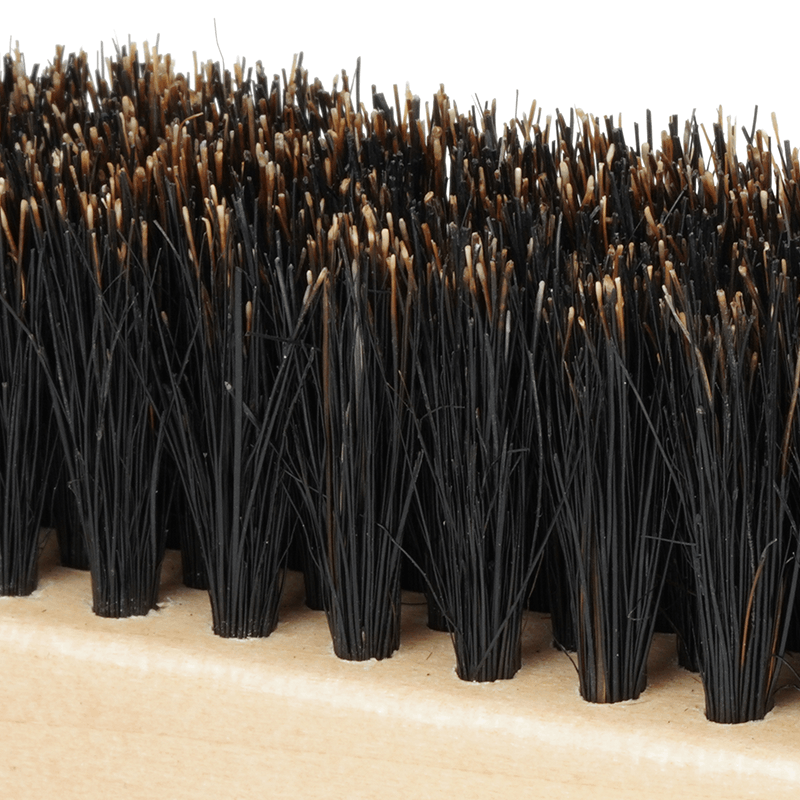 Annie Ultimate Edge & Updo Brush 100% Boar Bristle, 1 Count, Light Brown