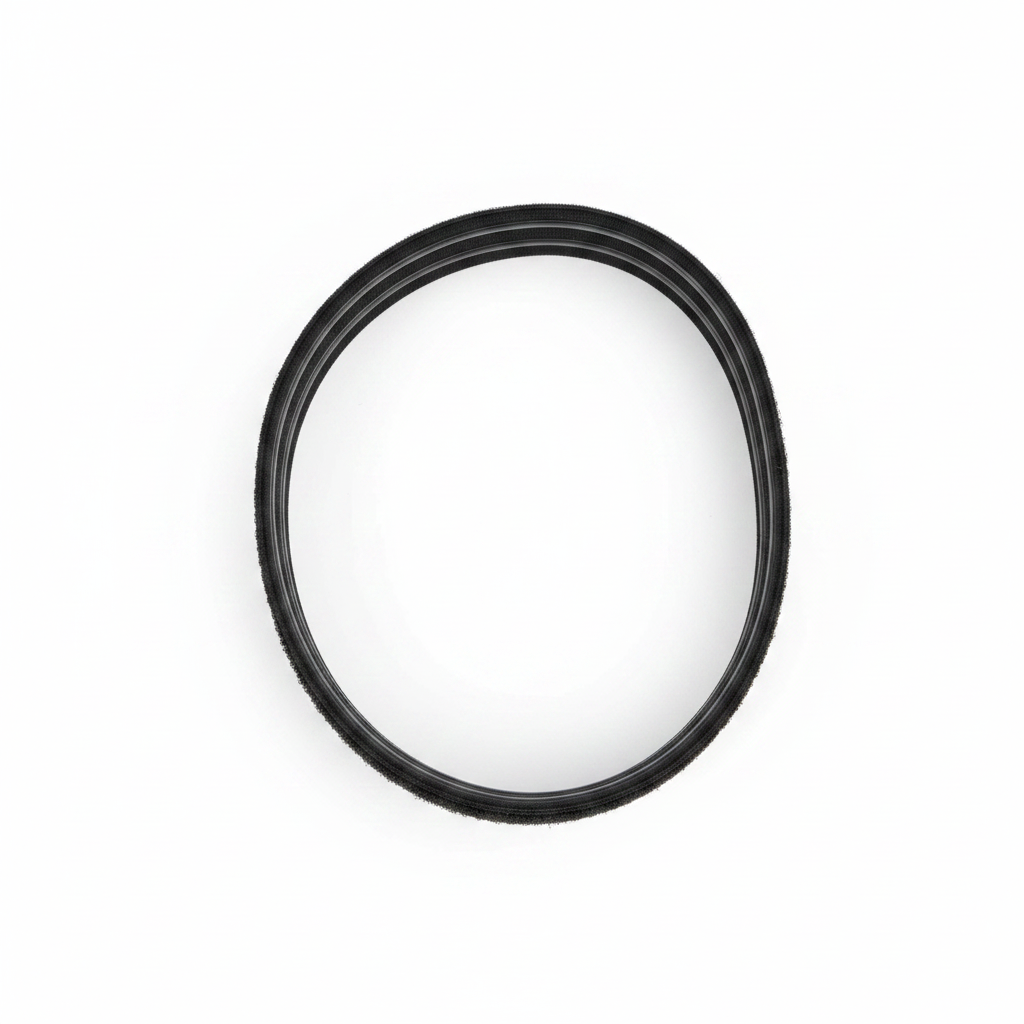 Annie Velcro Wig Band Silicone Grip 3cm, 1 Count, Black
