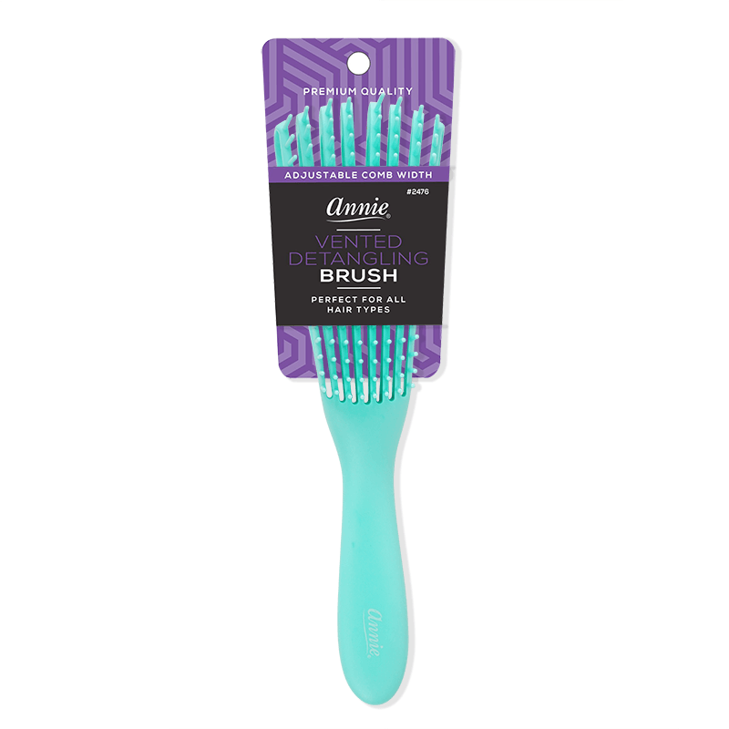 Annie Vented Detangler Brush Large, 1 Count, Assorted Colors
