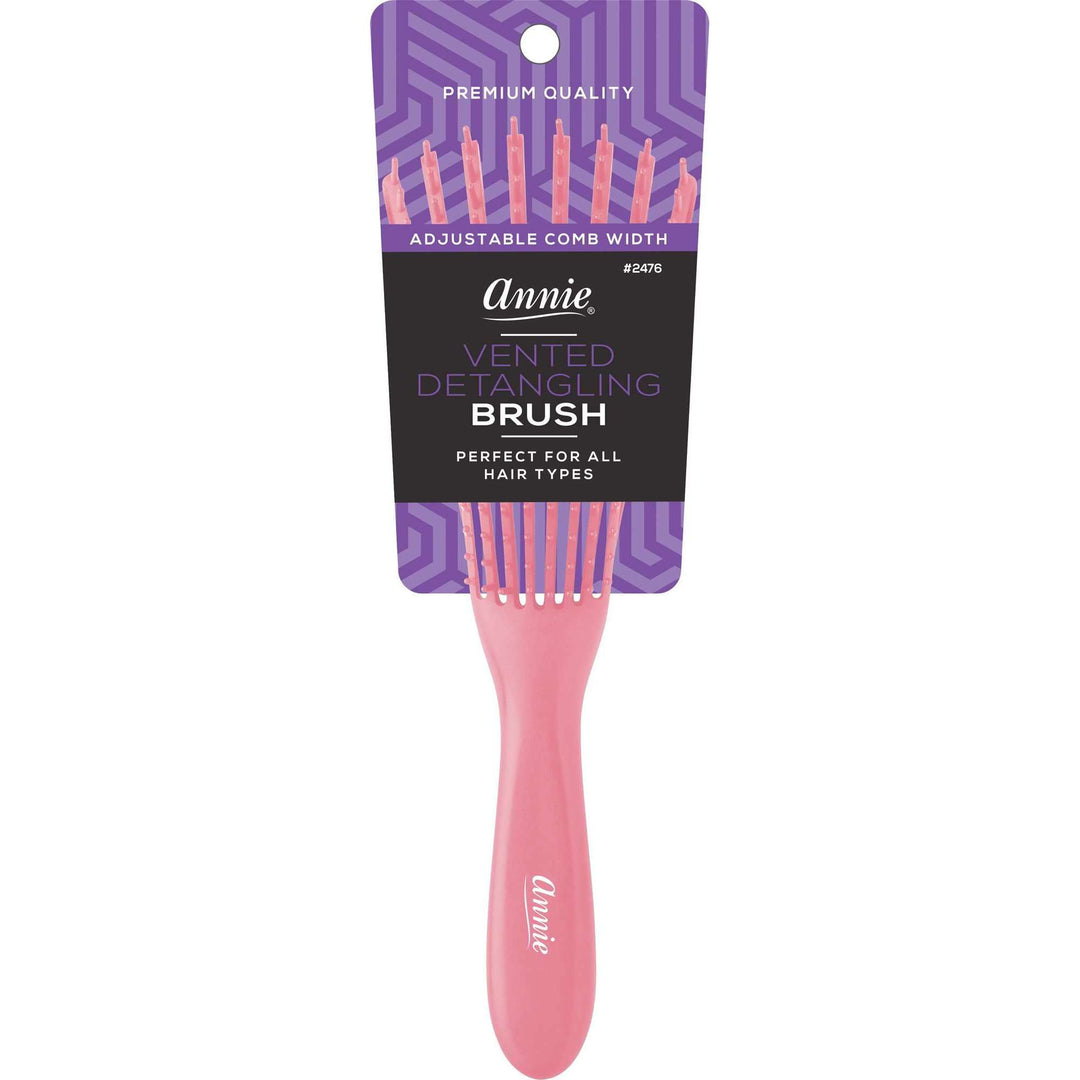 Annie Vented Detangler Brush Large, 1 Count, Assorted Colors