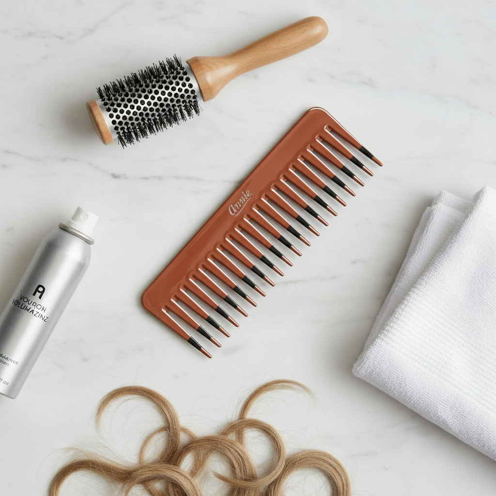 Annie Volume Comb, 1 Count, Assorted Colors