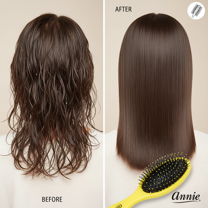 Annie Detangler Wet & Dry Brush Yellow
