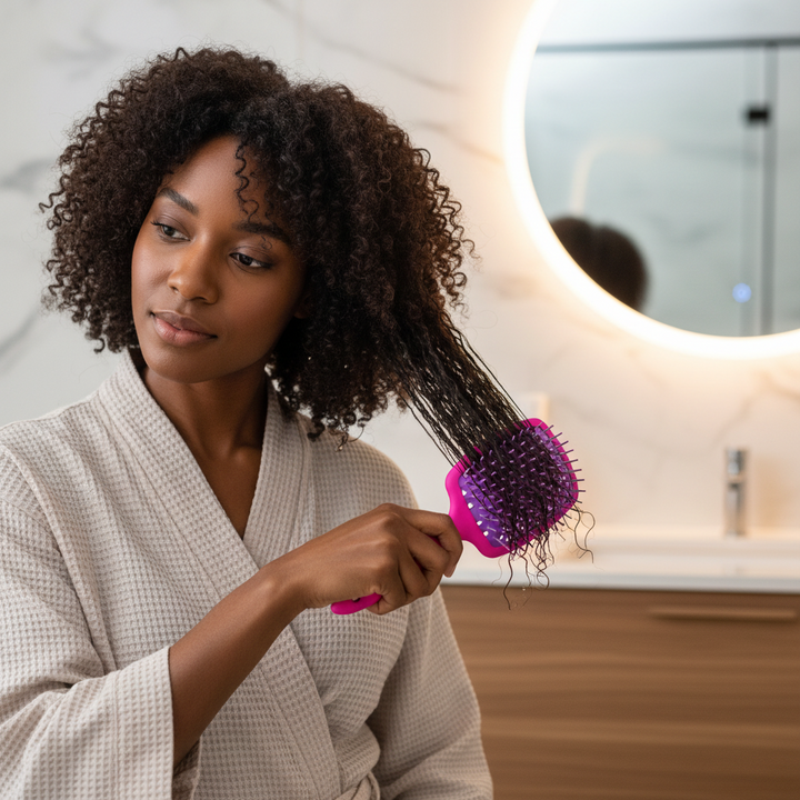 Annie Wet & Dry Detangler Brush, 1 Count, Assorted Colors