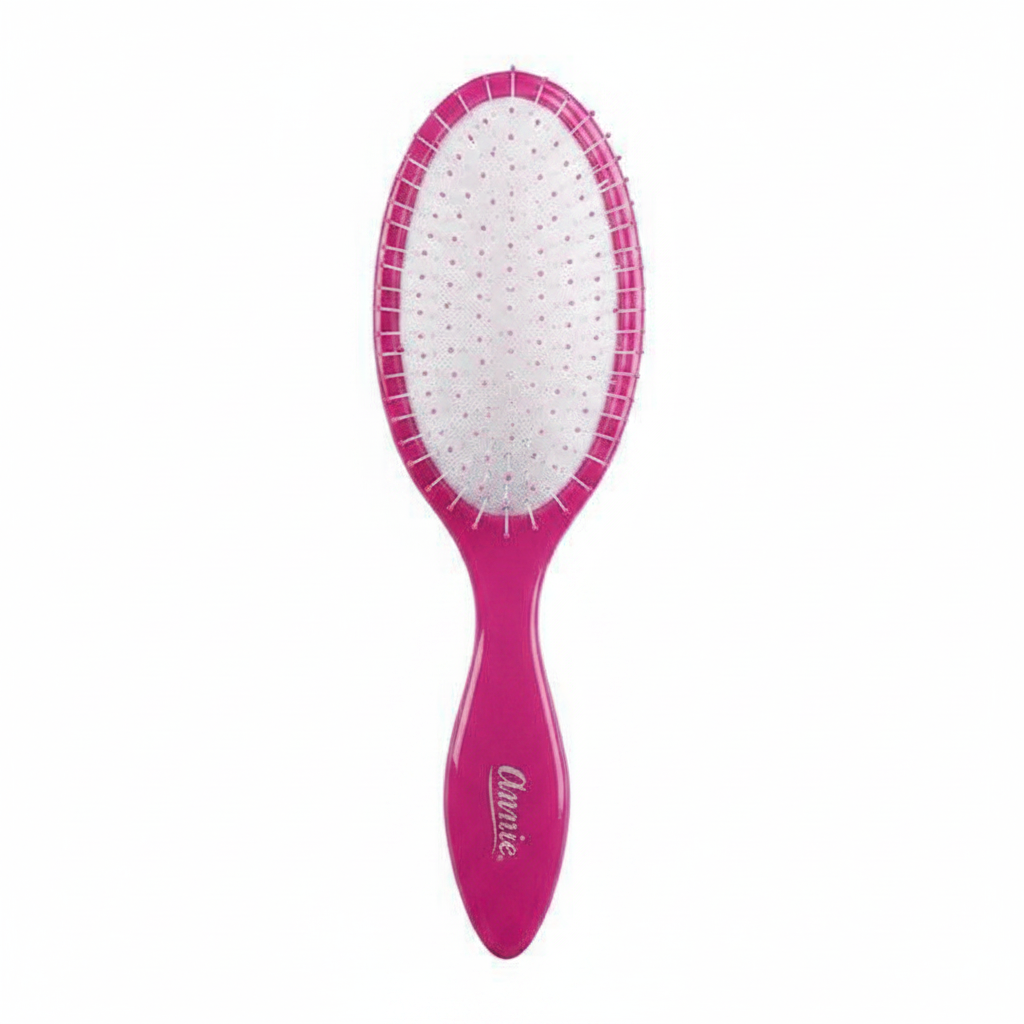 Annie Wet & Dry Pearl Brush, 1 Count, Magenta