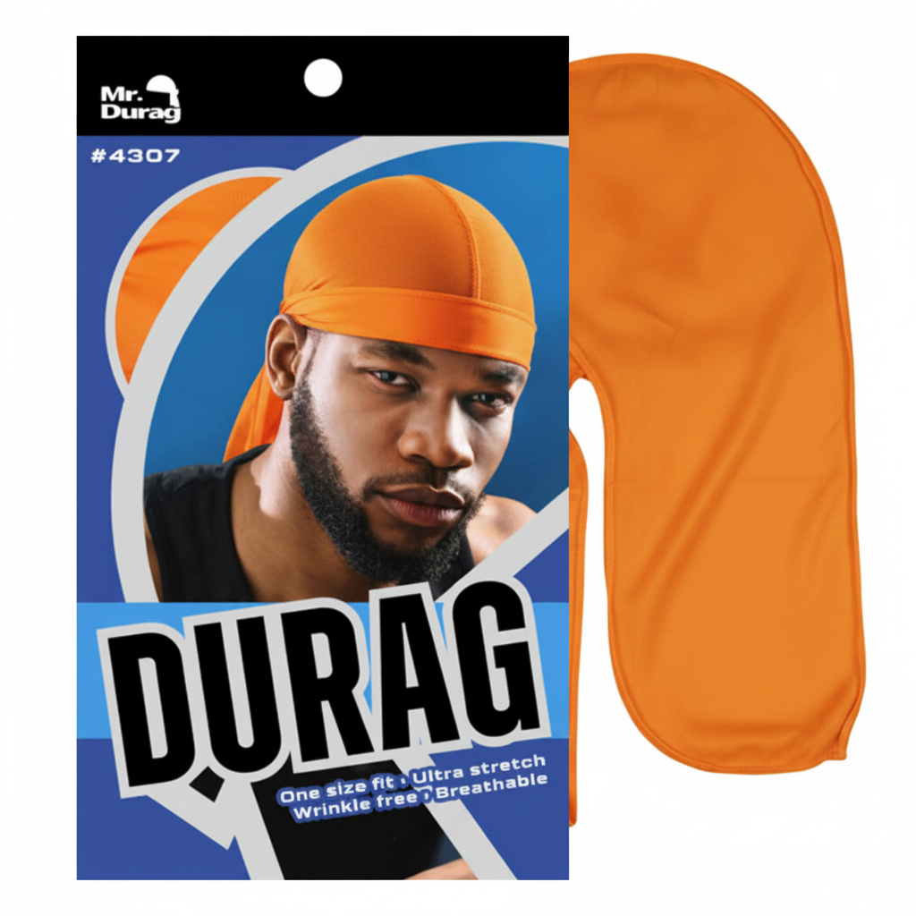 Mr. Durag Solid Durag, 1 Count, Assorted Colors