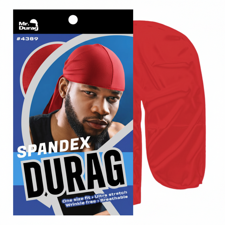 Mr. Durag Spandex Durag, 1 Count, Assorted Color