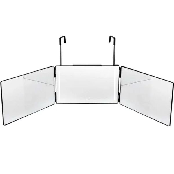 Black Ice Trifold 3-Way Self-Cut LED Mirror