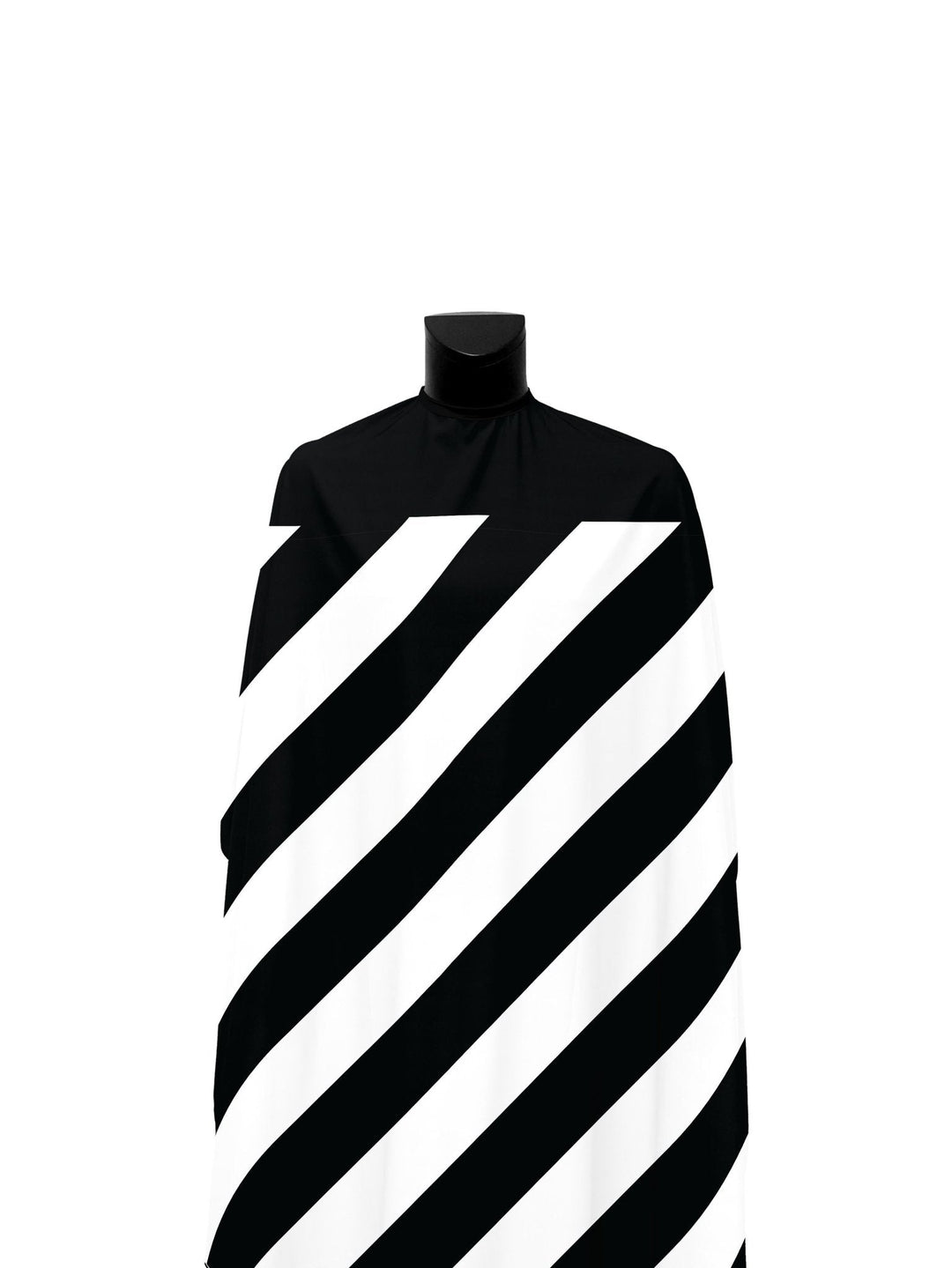 Black Half Stripe PRO Cape