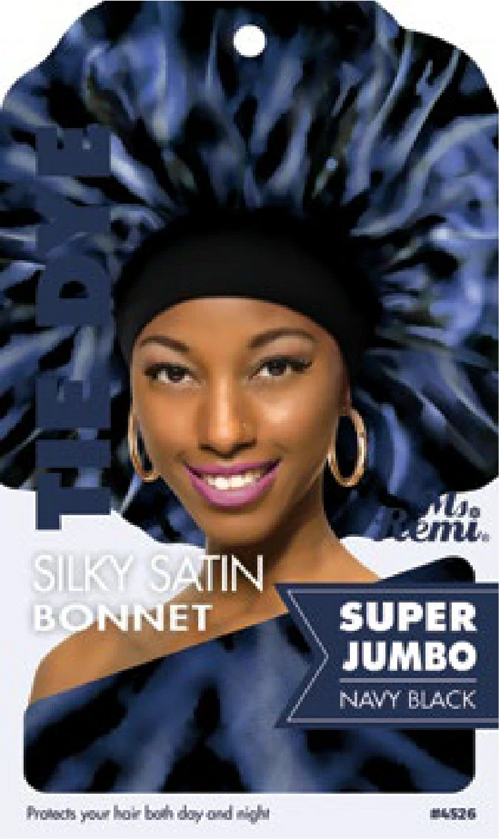 Ms. Remi Silky Satin Tie Dye Bonnet X-Jumbo, 1 Count, Assorted Colors