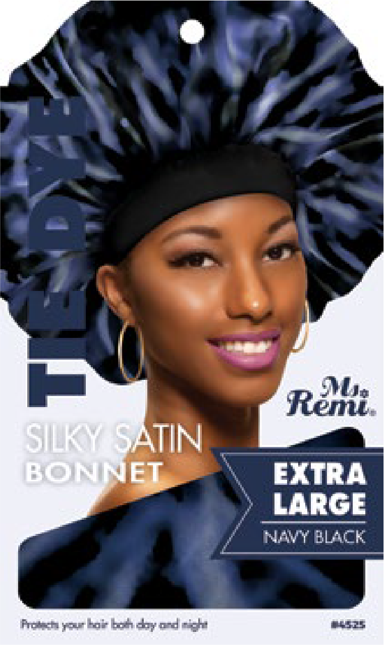 Ms. Remi Silky Satin Tie Dye Bonnet X-Large, 1 Count, Assorted Colors