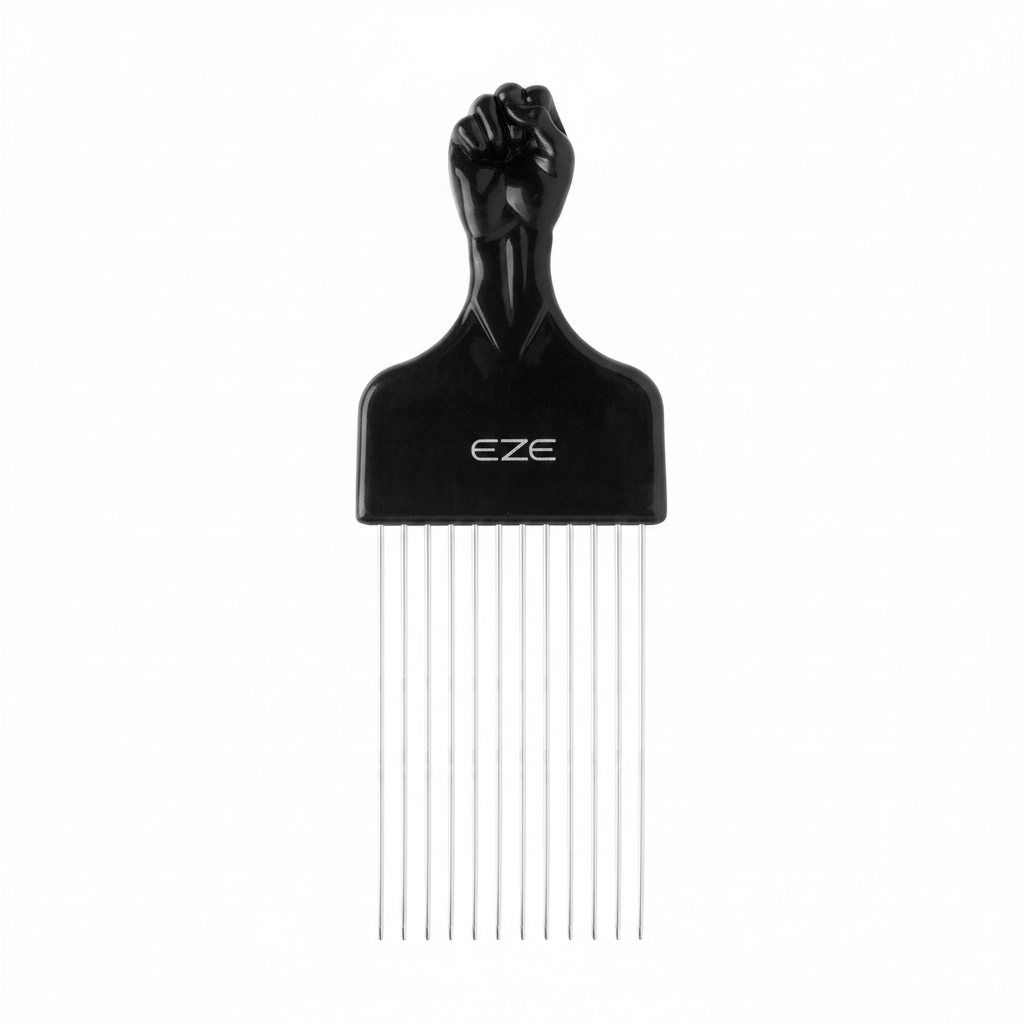 EZE Urban Series Fist Styling Pik Long 4 Inch, 1 Count, Black