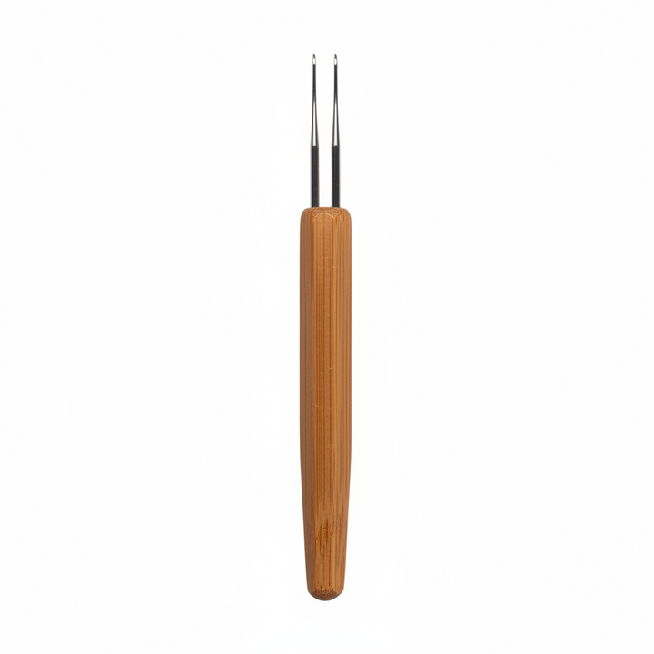 Annie Dreadlocks Crochet Needle 2 Hook 0.75mm, 1 Count, Wood