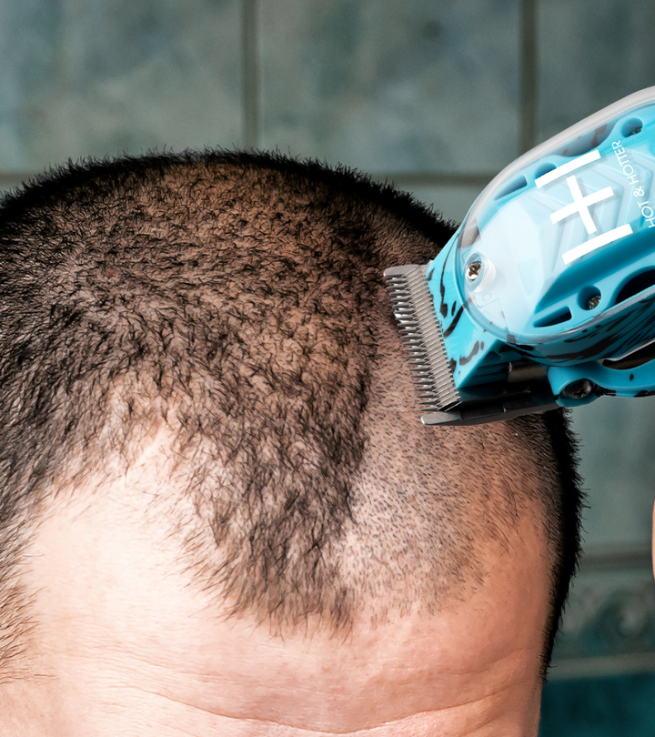 Hot & Hotter Professional Rechargeable Clippers Blue Frost