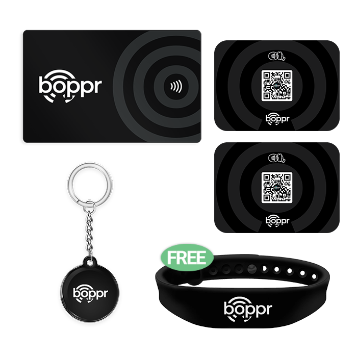 Boppr Diamond Pack + Free Wristband