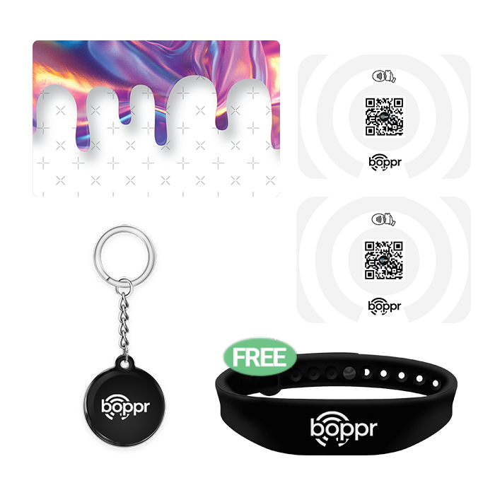 Boppr Diamond Pack + Free Wristband