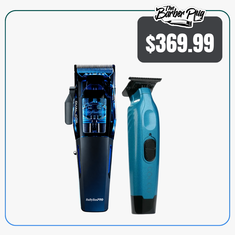 Babyliss Dual Coil Clipper with Free Cocco Trimmer Combo