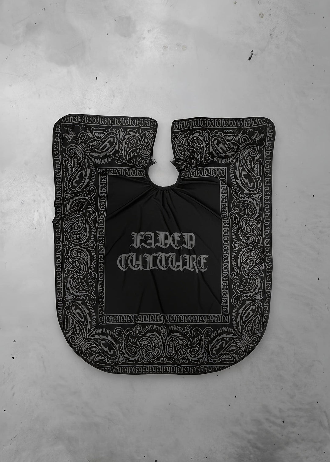 Capa de barbero con bandana del FC 