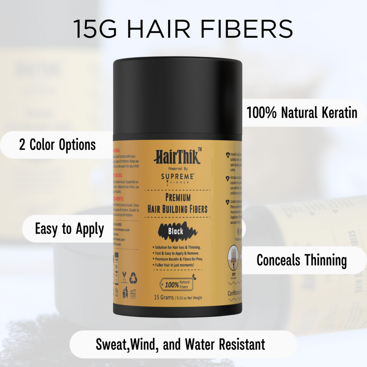 Fibras capilares HairThik - 15 gramos