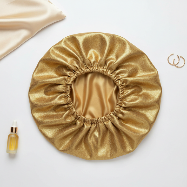 Ms. Remi Luminous Bonnet Super Jumbo, 1 Count, Gold