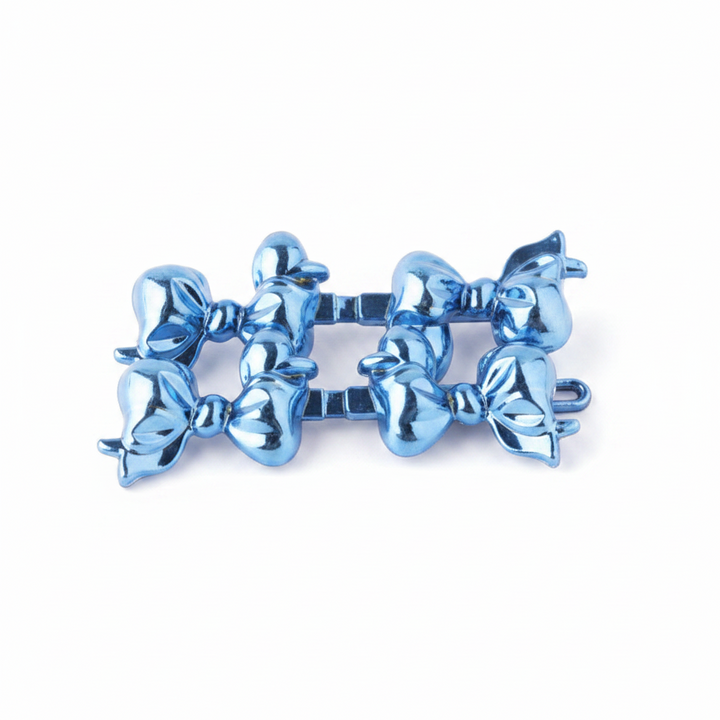 Joy Ribbon Barrette II 12ct Assorted Blue