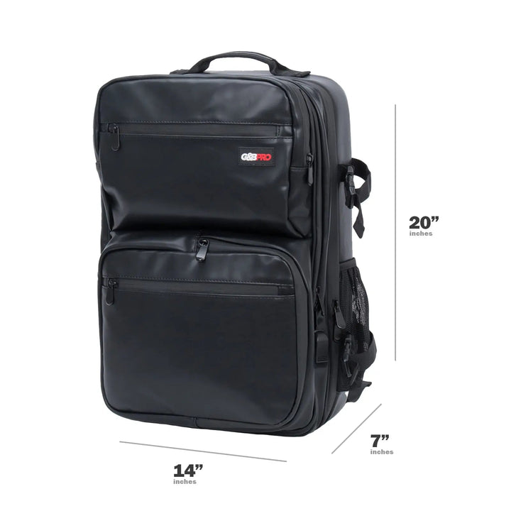 G&B PRO Full Size Premium Leather Backpack