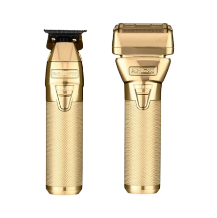 BaBylissPRO FXONE GoldFX Trimmer & Foil Shaver Bundle - Tool Only (FX1FSTGTO)
