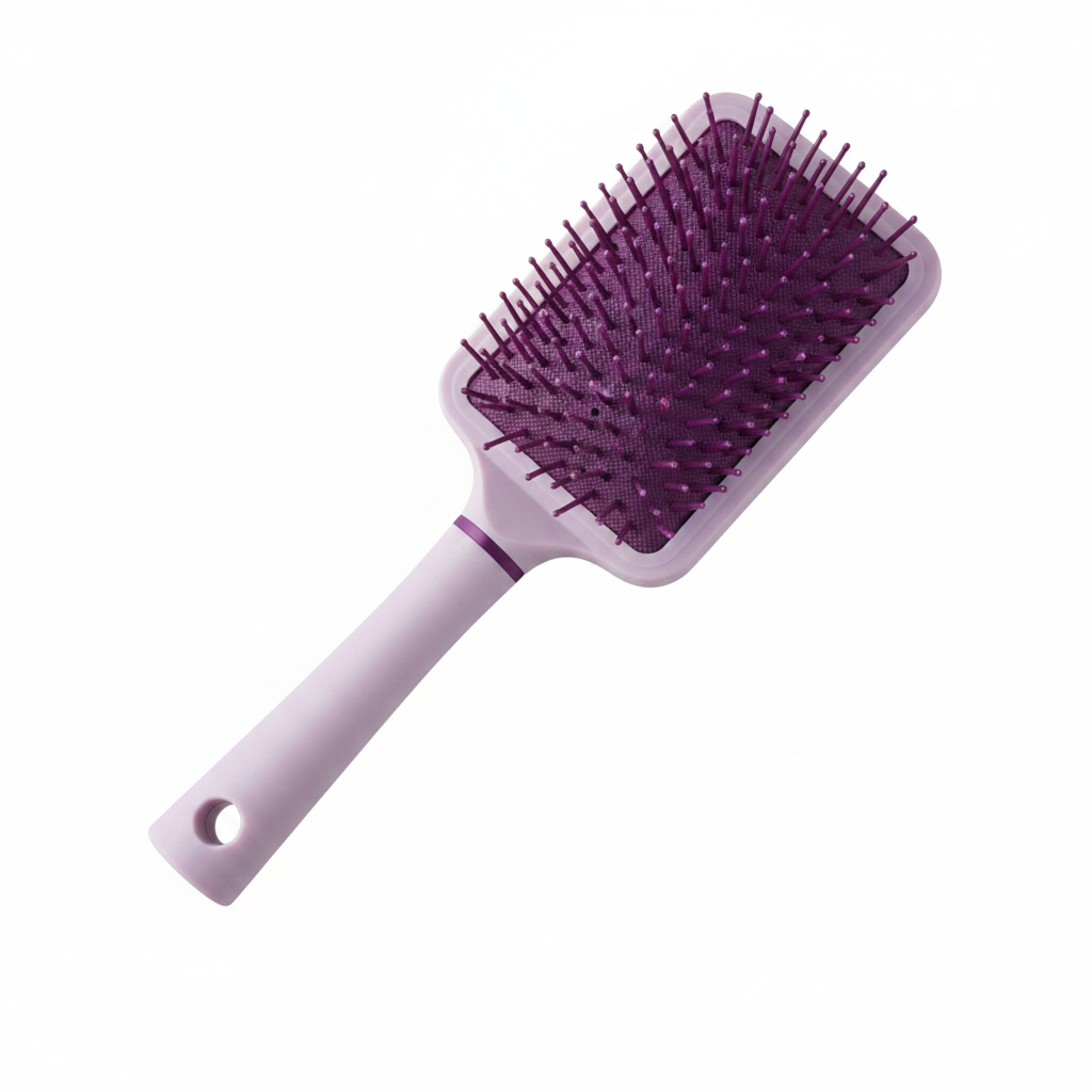 Annie Cushion Paddle Nylon Bristle Brush