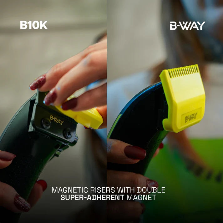B‑WAY B10K Clipper & Golden Gate Trimmer – 2‑Piece Barber Set