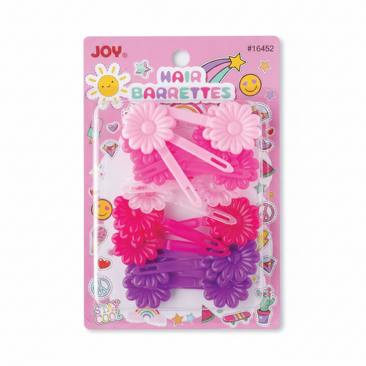 Joy Daisy Barrette 20ct Assorted