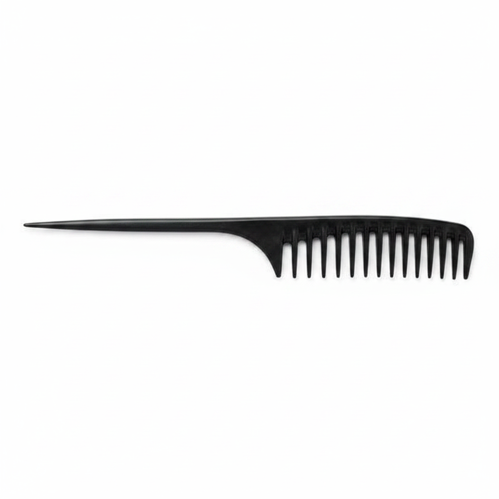 Annie Large Tail Comb, 1 Count, Black
