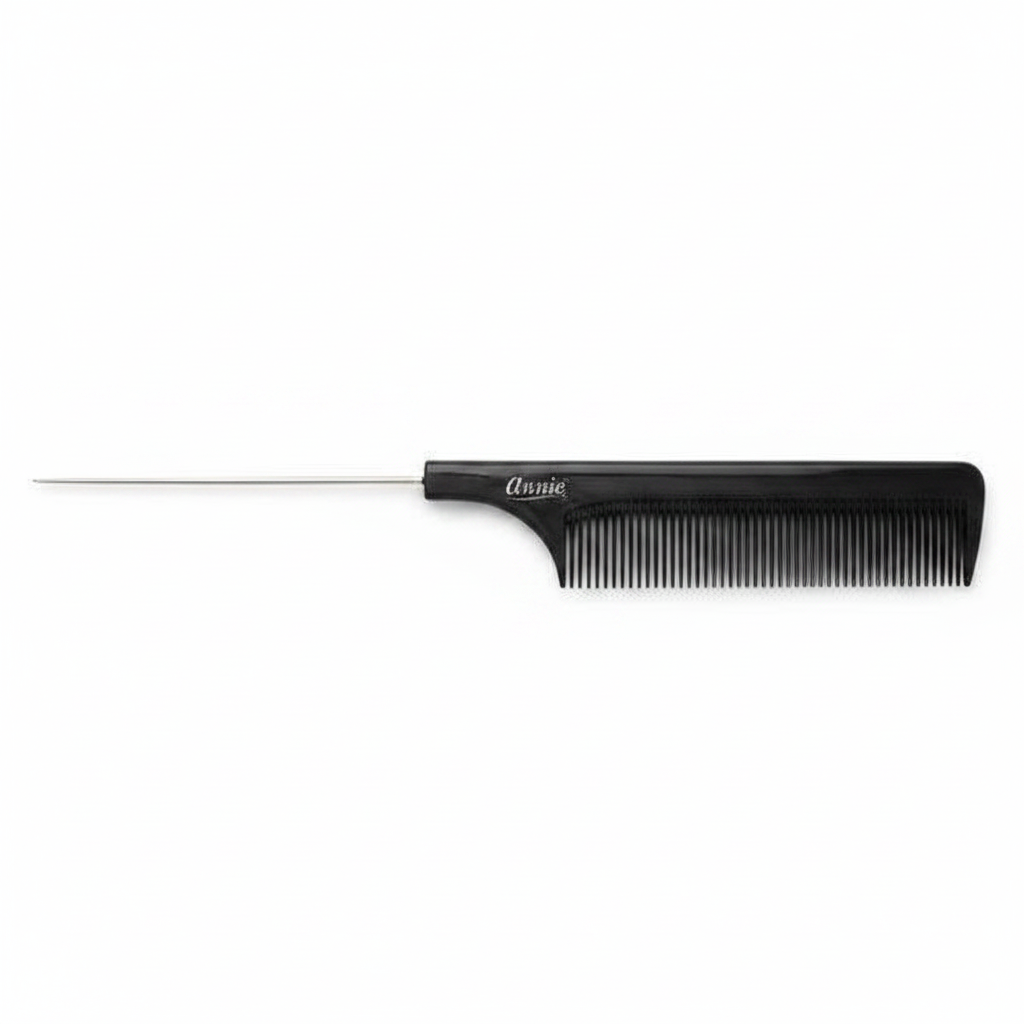 Annie Pin Tail Comb, 1 Count, Black